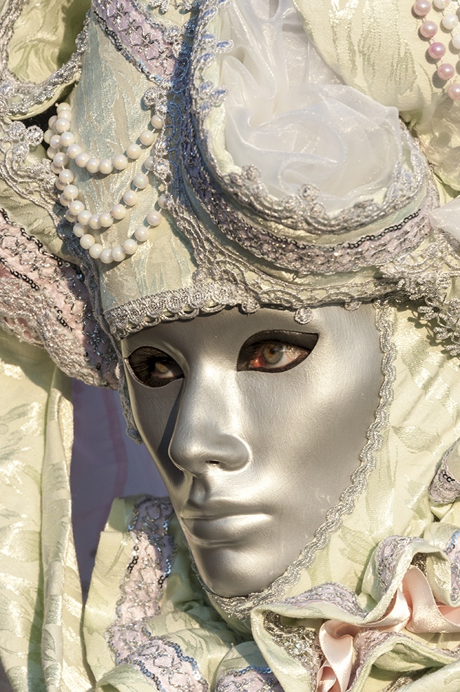 carnevale di venezia Silver Girl