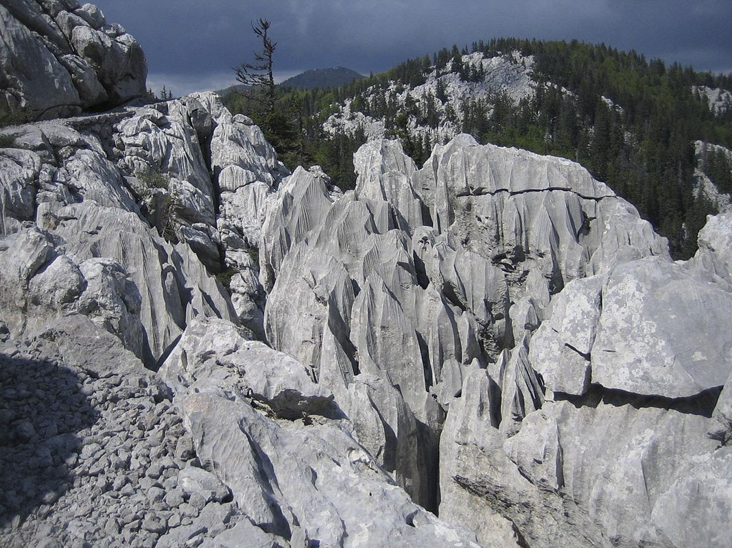 velebit national park karst
