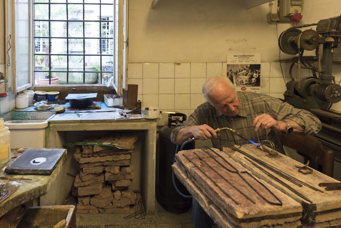 metal work blowtorch oltrarno florence