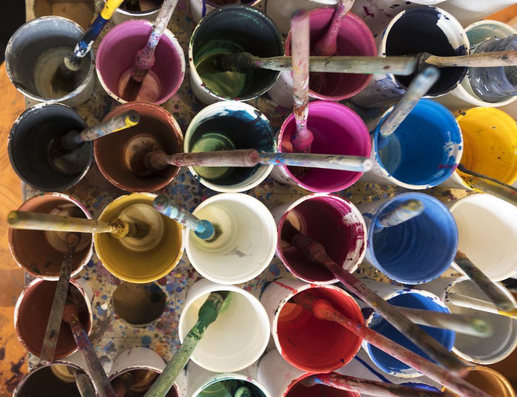 acrylic colours