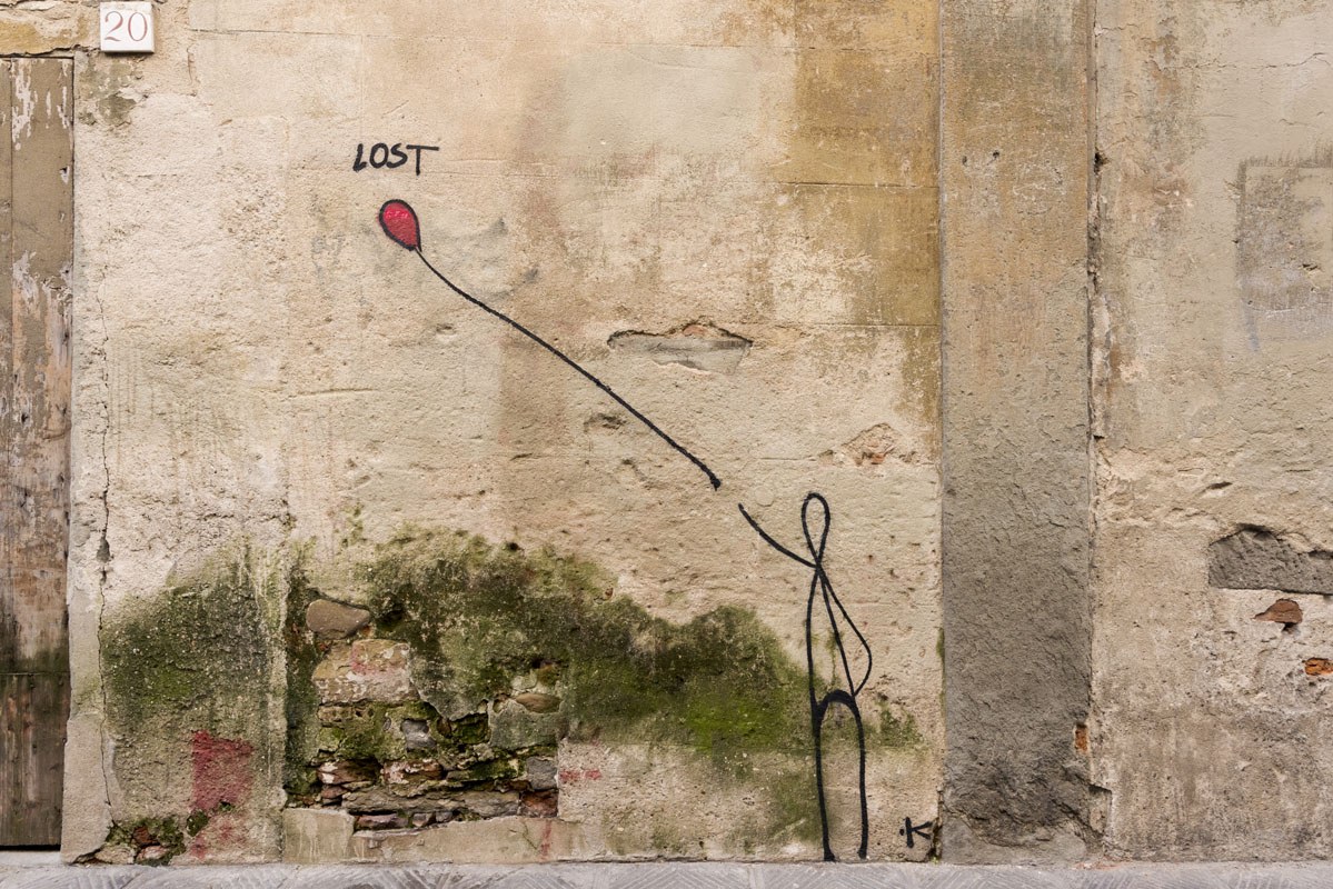santo spirito graffiti florence