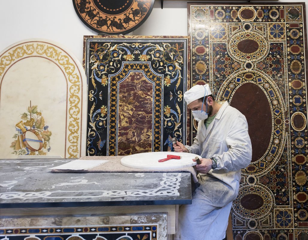 simone fiordelisi mosaico fiorentino