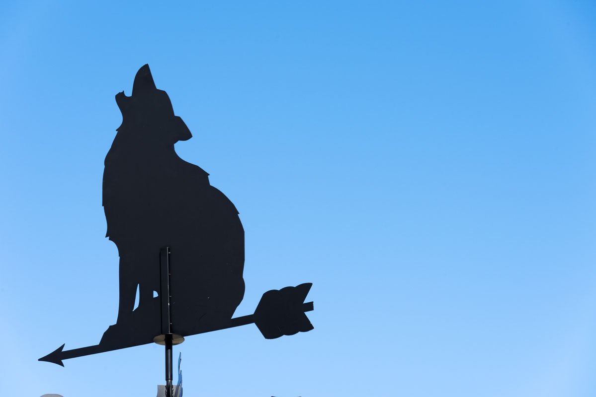arnoga husky village sign