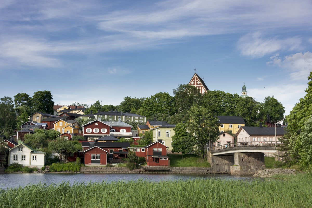 visit porvoo finland summer