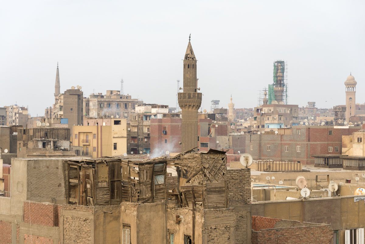 islamic cairo view above