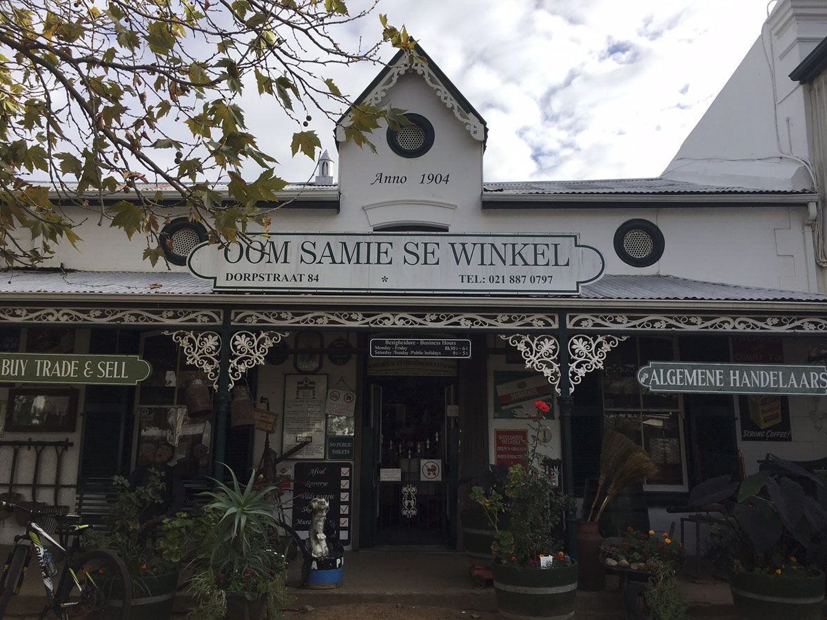 visit stellenbosch oom samie se winkel