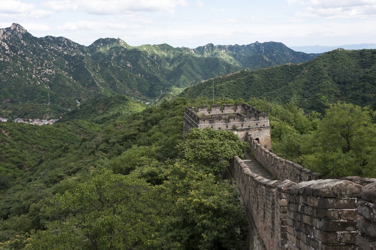 Great Wall at Mutianyu end