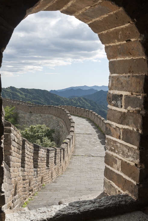 Great Wall Mutianyu window