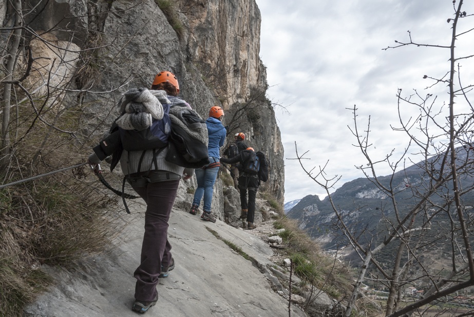 ferrata monte colodri lake garda