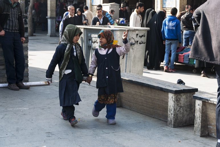tehran iran girls street