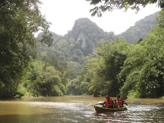 landscape semadang kayak