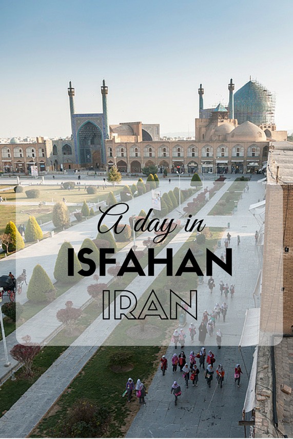 a day in isfahan pin