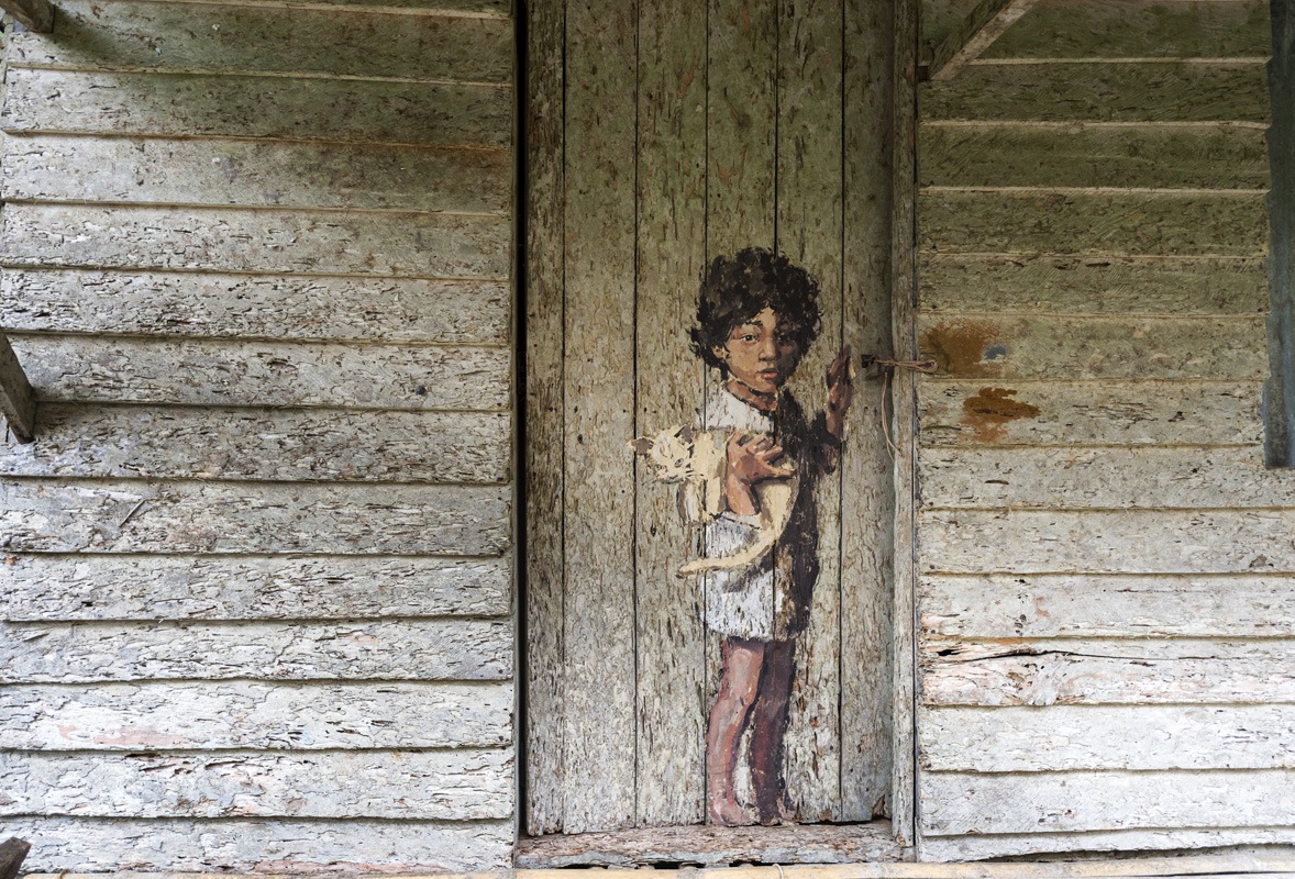 mural longhouse annah rais