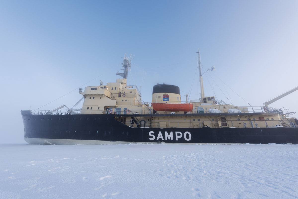 sampo icebreaker ship kemi lapland
