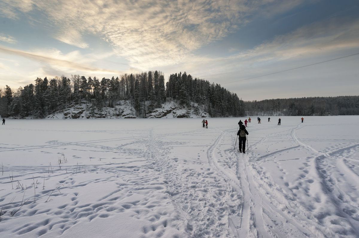 haltia nuuksio national park ice