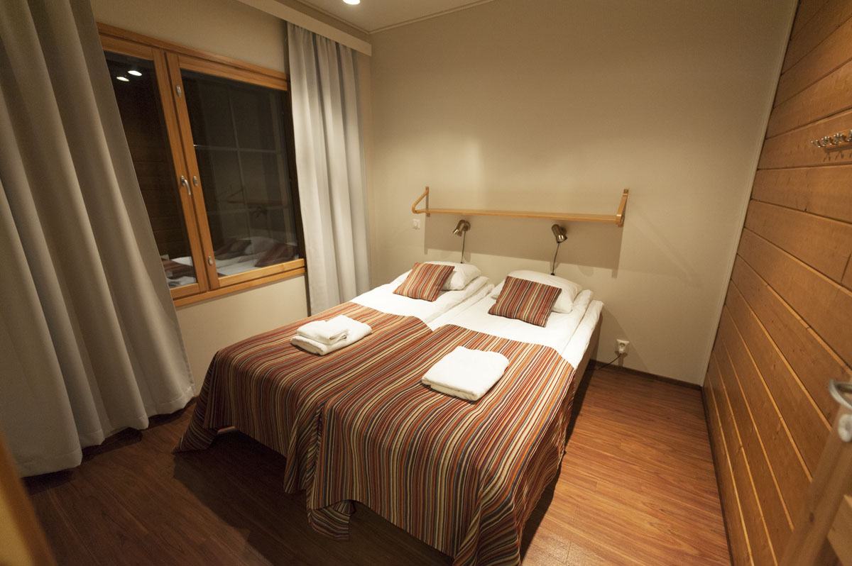 salla cabin bedroom