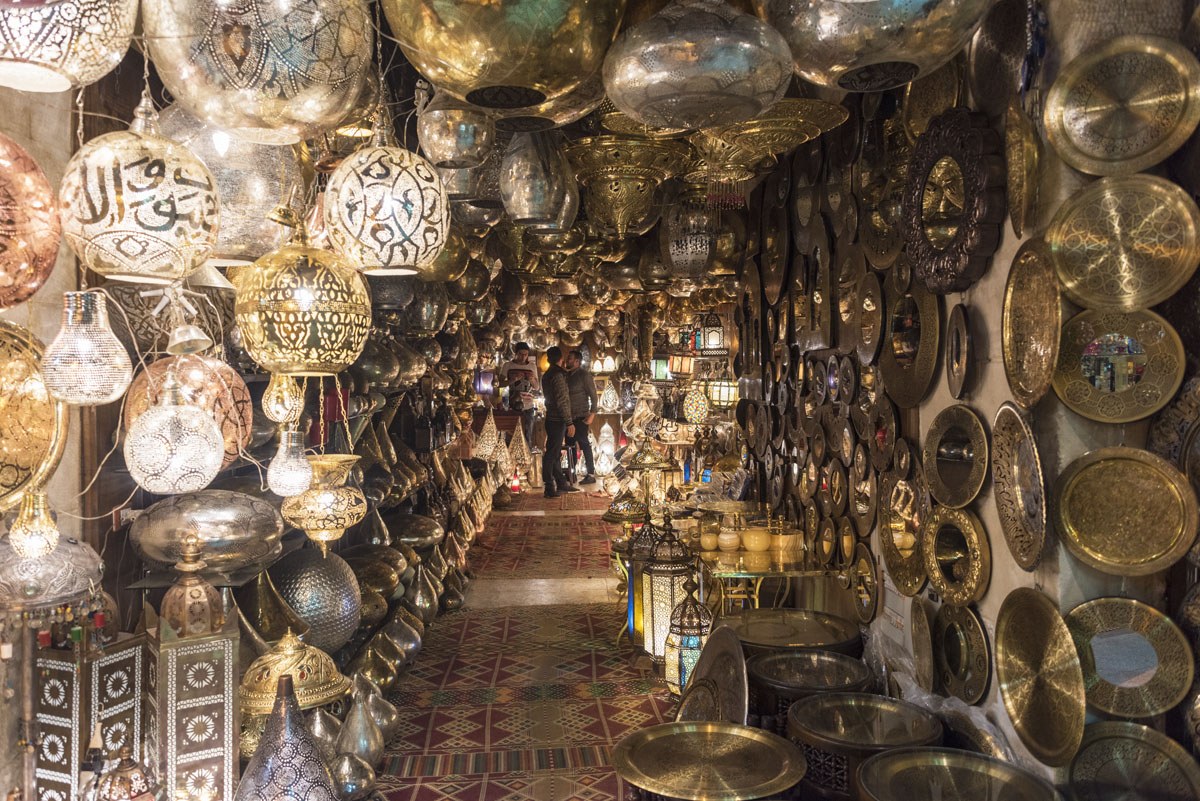khan el khalili metal shop