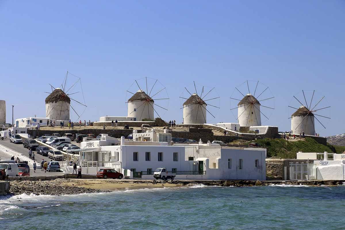 mykonos windmills