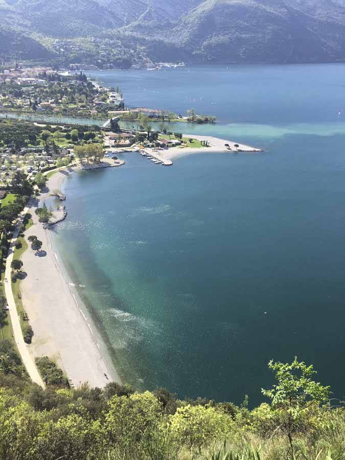 riva del garda beach