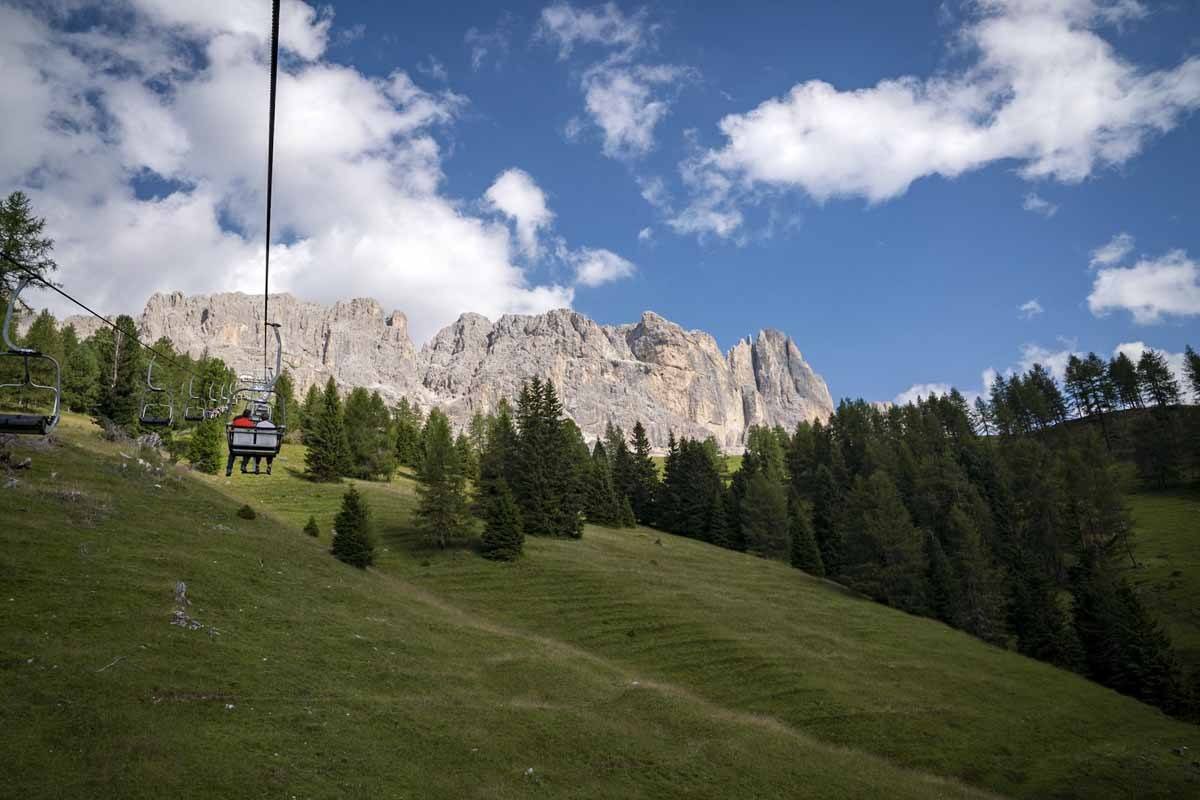 king laurin cable car dolomites