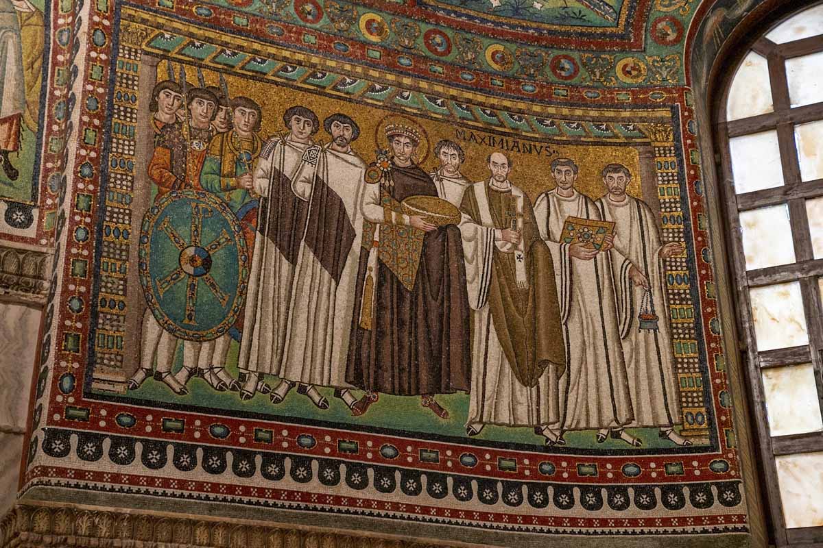 ravenna emperor mosaic