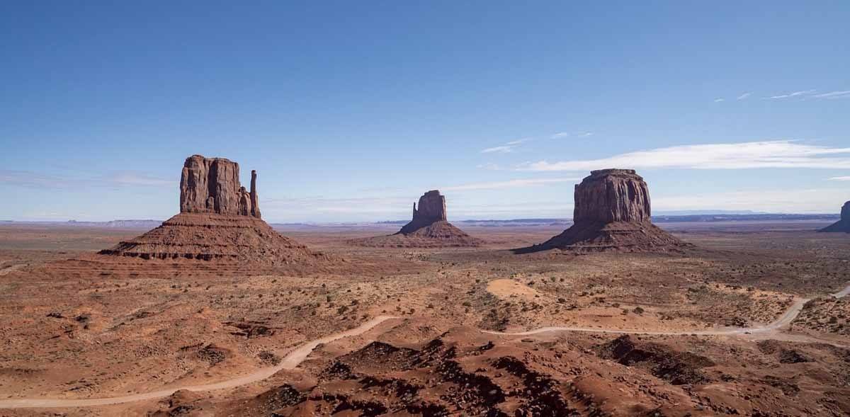 monument valley visitor center view